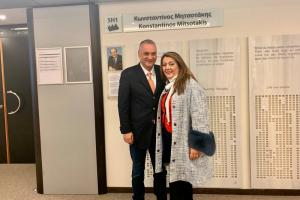 Μανώλης Κεφαλογιάννης Στο Ευρωπαϊκό Κοινοβούλιο με τους εκπροσώπους του δυναμικού κλάδου της γουνοποιίας 1